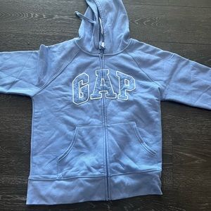 GAP blue zip up sweatshirt - new with tags